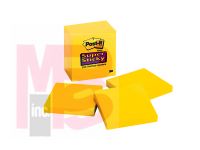 3M Post-it Notes 654-5SSY  3 in x 3 in Electric Yellow 5 Pads/Pack 90 Sheets/Pad