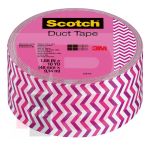 3M Scotch Duct Tape 910-P5  1.88 in x 10 yd (47.7 mm x 9.14 m) Pink Chevron