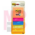 3M Post-it Notes 3321-5SSAU  3 in x 3 in (76 mm x 76 mm)  Rio de Janeiro Collection  5 Pads/Pack   45 Sheets/Pad