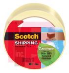 3M Scotch Greener Commercial Grade NCTC Shipping Packaging Tape 3750G  1.88 in x 49.2 yd (48 mm x 45 m) Greener Commercial Grade