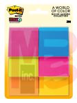 3M Post-it Super Sticky Notes 622-6SSAU  2 in x 2 in (47.6 mm x 47.6 mm) Rio de Janeiro Collection 6 Pads/Pack 45 Sheets/Pad