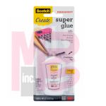 3M Scotch Super Glue Gel AD125-CFT  .14 oz (4 g)