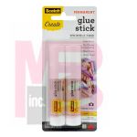 3M Scotch Glue Stick 0038-2CL-CFT  0.27 oz/stick 0.54 oz/pk