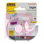 3M Scotch Tape Single Sided 001-CFT 3/4 in x 400 in 24 per case