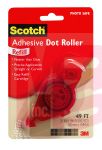 3M Scotch Adhesive Dot Roller Refill 6055-R  1/3 in x 49 ft Red Dispenser