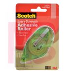 3M Scotch Adhesive Roller Extra Strength 6055-ES  .31 in x 33 ft Green Dispenser