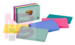 3M Post-it Notes 655-AST 3 in x 5 in (76 mm x 127 mm) Marseille colors 24 per case