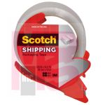 3M Scotch Shipping Packaging Tape 3350-77-RD  1.88 in x 84.2 yd (48 mm x 77 m)