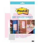 3M Post-it Super Sticky Dry Erase Surface DEF Retail  7 in. x 11.375 in. (177 mm x 288 mm)