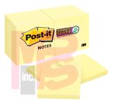 3M Post-it Super Sticky Notes 622-12SSCY  1 7/8 in x 1 7/8 in (47.6 mm x 47.6 mm)