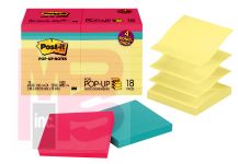 3M Post-it Pop-up Notes R330-14-4B  3 in x 3 in (76 mm x 76 mm)