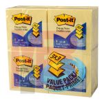 3M Post-it Pop-up Notes R330-24VAD  3 in x 3 in  Canary Yellow