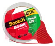 3M Scotch Moving Tough Grip Packaging Tape 3500S-RD  1.88 in x 38.2 yd (48 mm x 35 m) with Dispenser