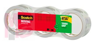 3M Scotch Tough Grip Moving Packaging Tape 3500-40-3  1.88 in x 43.7 yd (48 mm x 40 m)