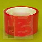 3M 850-Red-2"x72yd Polyester Film Tape Red 2 in x 72 yd 1.9 mil - Micro Parts &amp; Supplies, Inc.