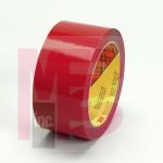 3M 371-Red-48mmx100m Scotch Box Sealing Tape Red 48 mm x 100 m - Micro Parts &amp; Supplies, Inc.