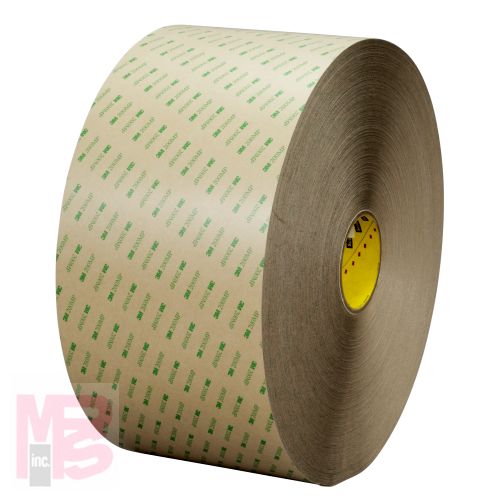 3M Adhesive Transfer Tape 9668MP  Clear  27 in x 60 yd  5 mil  1 roll per case