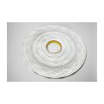 3M 9925XL Double Coated Tape Extended Liner Off-white Translucent 1/2 in x 750 yd 2.5 mil - Micro Parts &amp; Supplies, Inc.