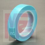 3M  4737T  Scotch  High Temperature  Fine Line  Tape  Translucent Blue 2 in x 36 yd 5.4 mil - Micro Parts &amp; Supplies, Inc.