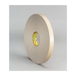 3M Double Coated Polyethylene Foam Tape 4492W  White  1 in x 72 yd 31