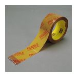 3M 3734 Scotch Printed Message Box Sealing Tape Tan 48 mm x 50 m - Micro Parts &amp; Supplies, Inc.