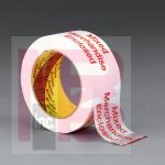 3M 3775 Scotch Printed Message Box Sealing Tape White 48 mm x 100 m - Micro Parts &amp; Supplies, Inc.