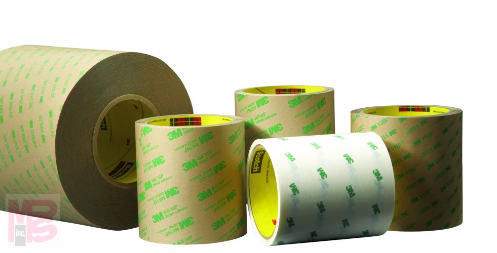 3M Adhesive Transfer Tape Double Linered 9555  Clear  24 in x 36 in