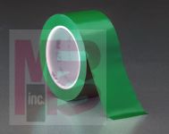 3M 471 Vinyl Tape Green 1-1/2 in x 36 yd 5.2 mil - Micro Parts &amp; Supplies, Inc.