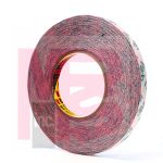 3M 469-1/2"x60yd Double Coated Tape Red 1/2 in x 60 yd 0.14 mm - Micro Parts &amp; Supplies, Inc.