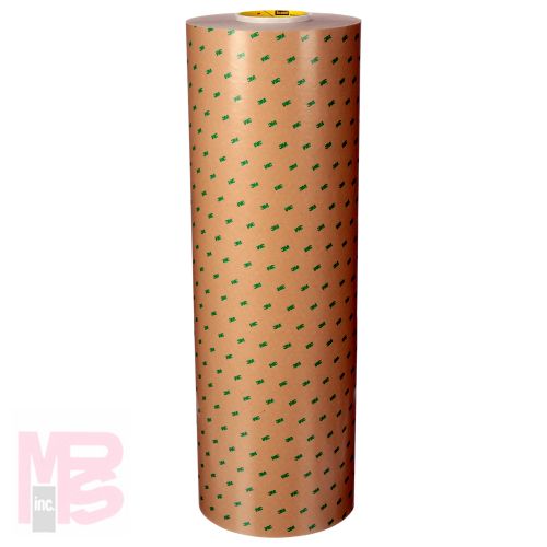 3M Adhesive Transfer Tape 9502  Clear  48 in x 180 yd  2 mil  1 roll per case