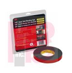 3M 5952 VHB Tape Black Small Pack 1 in x 36 yd 45.0 mil - Micro Parts &amp; Supplies, Inc.