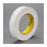 3M Scotch Printable Flatback Paper Tape 256 White 3-1/4 in x 60 yd 6.7 mil 8 per case Bulk