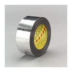 3M 363 High Temperature Aluminum Foil Glass Cloth Tape Silver 150 mm x 33 m 7.3 mil - Micro Parts &amp; Supplies, Inc.