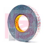 3M VHB Tape RP16 Gray 1 in x 36 yd 0.016 in ((0.4 mm) 9 rolls per case Bulk