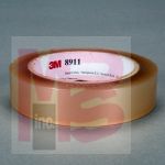 3M Polyester Tape 8911 Transparent 1/2 in x 72 yd 72 per case