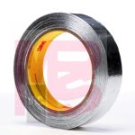 3M Aluminum Foil Tape 4380 Silver 1 in x 55 yd 3.25 mil 36 rolls per case