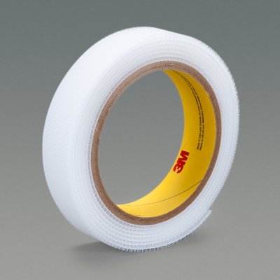 3M SJ3419FR Fastener Hook Flame Resistant White 3/4 in x 1000 yd Lvlwnd 0.15 in Engaged Thickness - Micro Parts &amp; Supplies, Inc.