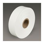 3M Water Activated Paper Tape6141 White Light Duty 1-1/2 in x 500 ft 20 rolls per case Bulk