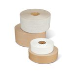 3M Water Activated Paper Tape 6142 White Medium Duty 3 in x 600 ft 10 rolls per case Bulk