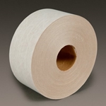 3M 6145 Water Activated Paper Tape White Light Duty Reinforced 6 in x 4500 ft - Micro Parts &amp; Supplies, Inc.