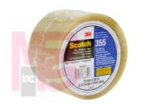 3M 355 IW Scotch High Performance Box Sealing Tape Clear 72 mm x 50 m - Micro Parts &amp; Supplies, Inc.