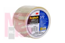 3M Scotch High Performance Box Sealing Tape 372 Clear 72 mm x 50 m 24 Individually Wrapped Rolls Per Case Conveniently Packaged