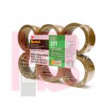 3M 371 PK6 Scotch Performance Box Sealing Tape Tan 48 mm x 50 m - Micro Parts &amp; Supplies, Inc.