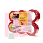 3M 3199 PK6 Scotch Printed Message CHECK SEAL BEFORE ACCEPTING Box Sealing Tape Clear with red print 48 mm x 100 m - Micro Parts &amp; Supplies, Inc.