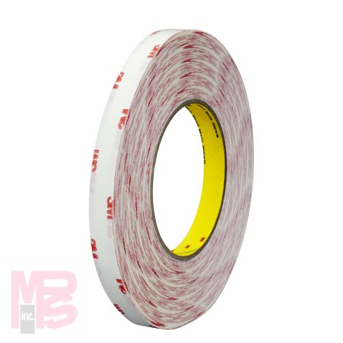 3M Double Coated Tissue Tape 9456  54 in x 180 yd  1 roll per case