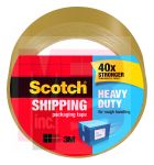 3M Scotch Shipping Packaging Tape 3850T  1.88 in x 54.6 yd (48 mm x 50 m) Heavy Duty Tan