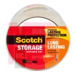 3M Scotch Long Lasting Storage Packaging Tape 3650 1.88 in x 54.6 yd (48 mm x 50 mm) 12/case