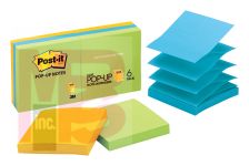 3M Post-it Pop-up Notes  R330-12AU 3 in x 3 in (76 mm x 76 mm)100 shts/pad12 pads/pk