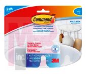 3M BATH21-ES Command Multi-Hook with Water-Resistant Strips - Micro Parts &amp; Supplies, Inc.