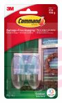 3M 17091CLR-AWES Command Outdoor Medium Clear Window Hooks Clear Strips - Micro Parts &amp; Supplies, Inc.